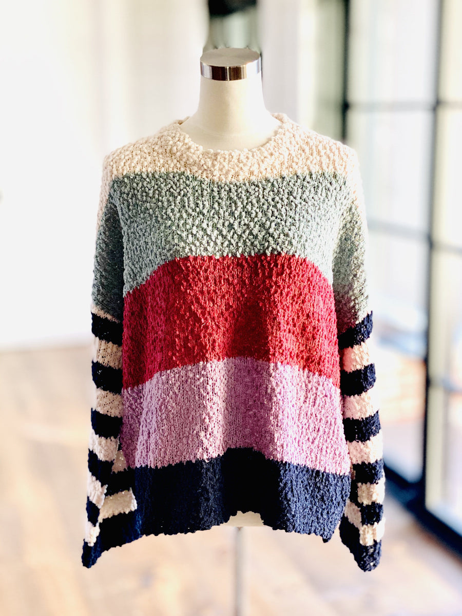 BLAKELY STRIPED SWEATER