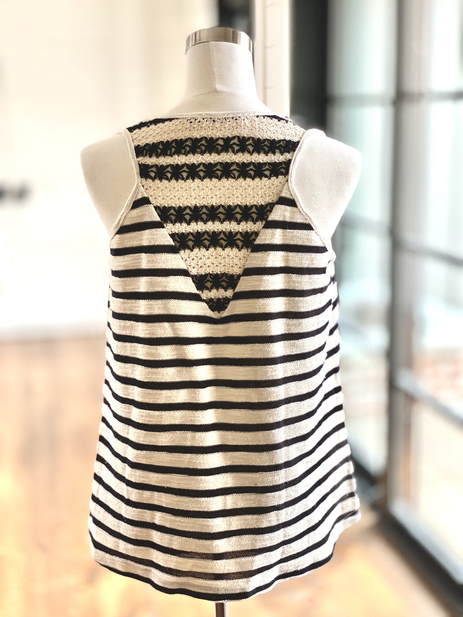 CARLY STRIPED TOP